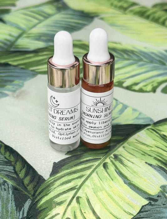 Daytime and Nighttime Serums .5oz